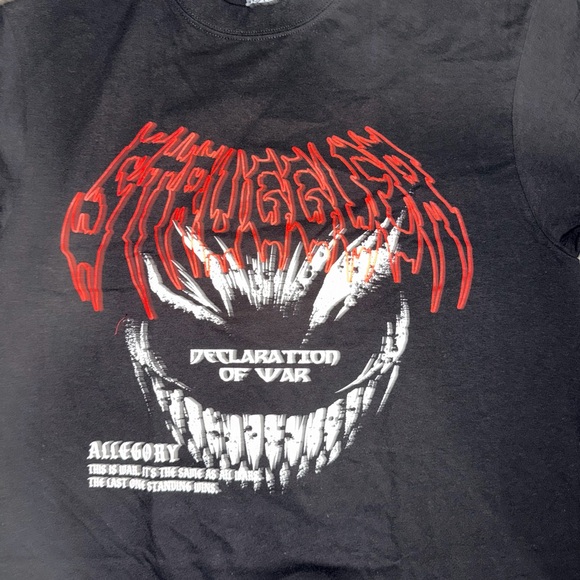 Allegory Berserk Struggler Shirt Mens Large Black Graphic Anime Horror - Picture 2 of 5